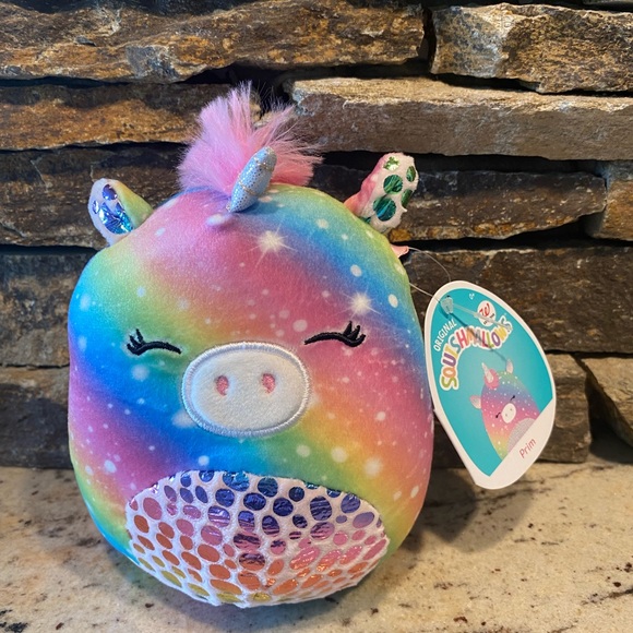 Squishmallows Toys Nwt 5 Prim The Multicolored Unicorn Squishmallow